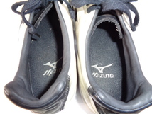 366◆MIZUNO Sonic Club トレーニングシューズ◆ミズノ メンズ サイズUS:8.5 (26.5cm) ブラック/ホワイト サッカー トレシュー シューズ 6E_画像6