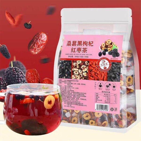 中国　桑の実 とクコの実とナツメの健康茶10g×20袋セット