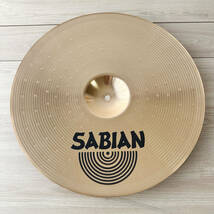 T952 未使用 SABIAN 16” MEDIUM CRASH B8 セイビアン ミディアム クラッシュ シンバル ドラム_画像2