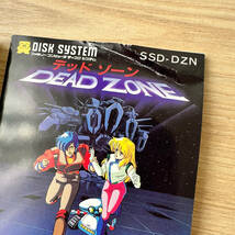 T978 起動確認済 DEAD ZONE デッドゾーン 箱 取説 任天堂 ファミコン ディスクシステム レトロゲーム_画像4