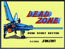 T978 起動確認済 DEAD ZONE デッドゾーン 箱 取説 任天堂 ファミコン ディスクシステム レトロゲーム_画像2