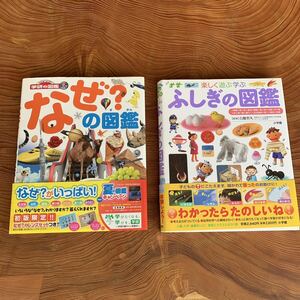 小学館の子ども図鑑2冊セットで　ふしぎの図鑑 なぜ？の図鑑　楽しく遊ぶ学ぶ 学習 児童書 プレNEO