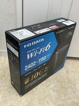 KT0430 IODATA/アイオーデータ Wi-Fi6 WN-DAX3600XR 10G無線LAN ルーター Wi-Fiルーター 動作品 外箱付き_画像7