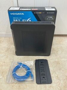 KT0430 IODATA/アイオーデータ Wi-Fi6 WN-DAX3600XR 10G無線LAN ルーター Wi-Fiルーター 動作品 外箱付き