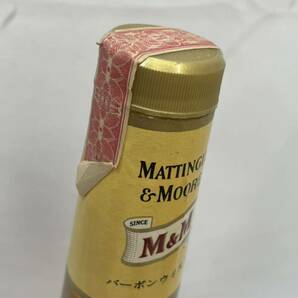 KT0501 未開栓古酒 MATTINGLY&MOORE マッティングリー&ムーア M&M ストレート バーボンウイスキー 700ml/40%の画像3