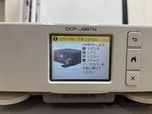 brother/ブラザー◆インクジェットプリンタ◆プリビオ DCP-J987N◆ホワイト◆A4　インクなし_画像2