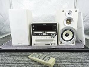 JVC Victor ビクター★マイクロコンポーネントMDシステム UX-W500 ミニコンポ リモコン付★動作良好品「管理№NR1486」