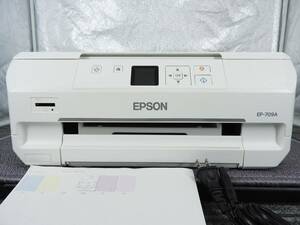 EPSON エプソン★インクジェット プリンター 複合機 EP-709A 動作可 目詰まりあり★中古ジャンク品「管理№NR1508」