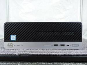 HP ProDesk 400 G5 SFF★デスクトップPC 第8世代 Corei3 8100 3.60GHz メモリ8GB HDD無 BIOS確認OK★中古品「管理№NR1513」