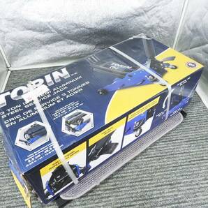 【新品】TORIN トリン★3トン アルミハイブリッドジャッキ 最大荷重3000kg 底床ガレージ フロアジャッキ フットペダル付★未使用品 NR1446の画像1