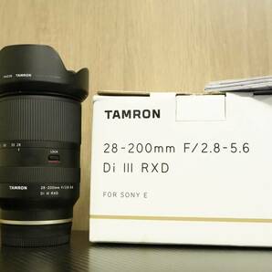 TAMRON タムロン 28-200mm F 2.8-5.6 Di III RXD SONY ソニー Eマウント TAMRON 中古品の画像1