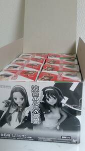  Suzumiya Haruhi no Yuutsu figure Meister morning ratio .... red ba knee & black ba knee other 8 boxed unused beautiful goods 