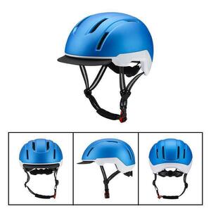 自転車 ヘルメット ロードバイク サイクル ヘルメット CPSC/CE認証 ブルー　L