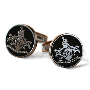 007 Skyfall Cufflinks Replica Swivel Back Bond スカイフォール カフリンク カフスボタン シルバー レプリカ ボンド 映画 小道具 化粧箱