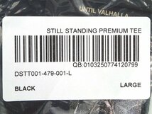 Darc Sport VALHALLA STILL STANDING OVERSIZED TEE BLACK L ダルクスポーツ スティル スタンディング オーバーサイズ Tシャツ ブラック 黒_画像10