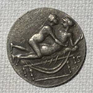 ◇AQ62◇古代ギリシャ アテネ 銀貨 重量約4.5g