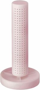 アネスティ 珪藻土 ステンレス ボトル ドライヤー ピンク グレー 約幅6×奥6×高12.4cm Sサイズ 抗菌加工 2WAY 乾