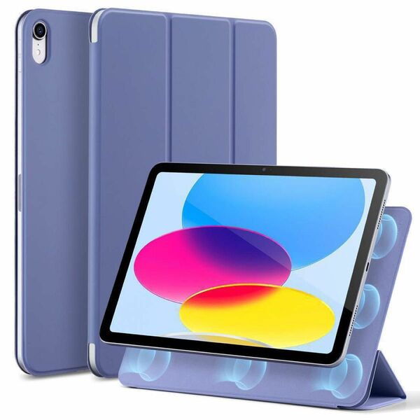 iPad カバーESR iPad 第10世代 ケース (2022)対応 ラベンダー