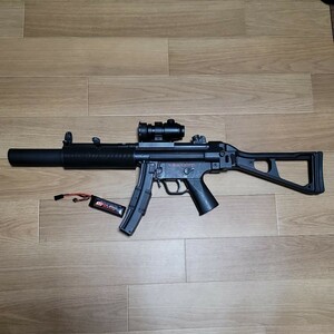 東京マルイ 電動ガン MP5SD5 リポバッテリー FET 予備マガジン 多弾マガジン NEWプロサイト　検索ドットサイト　次世代　MP5SD6　MP5A4　A5