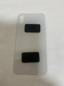 A11-iPhone XS バックパネル シルバー 背面ガラス新品未使用品