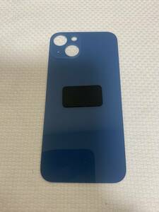 A69-iphone 13 バックパネル アイフォン背面ガラスパネル 交換用【カラー】・ブルー