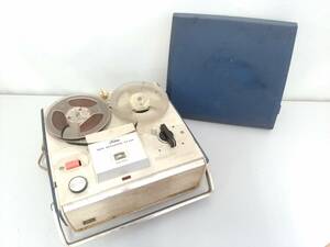 [ junk ]TOSHIBA Toshiba college * Ace tape recorder GT-620/ open reel deck / record reproduction / antique / Showa Retro /10-ZNA28