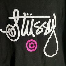 STUSSY ステューシー Tシャツ 半袖 黒_画像4