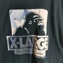 希少 エクストララージ X-LARGE Tシャツ 半袖 黒 綾波レイ_画像4