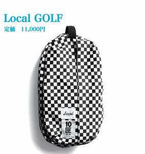 新品【Local GOLF×10匣】ローカルゴルフ×テンボックス　シューズバッグ