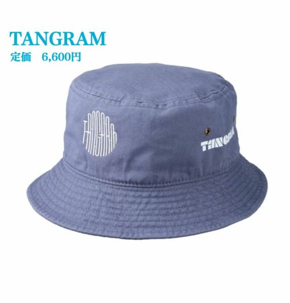 新品【TANGRAM】タングラム　サークル　ロゴ　バケットハット　ユニセックス