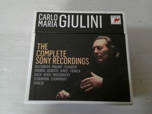 BS １円スタート☆CARLO MARIA GIULINI THE COMPLETE SONY RECORDINGS　中古CD☆　