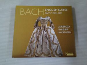 BT Y-c 送料無料◇BACH ENGLISH SUITES BWV 806-811 LORENZO GHIELMI　◇中古CD　