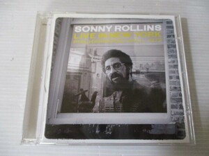 BT o4 送料無料◇SONNY ROLLINS LIVE IN NEW YORK PHILHARMONIC HALL, 1973　◇中古CD　