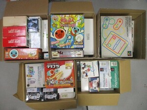 TG １円スタート☆　ゲーム機本体・周辺機器まとめていろいろ　5箱セット　☆　ジャンク　0524B