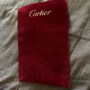  Cartier велюр кейс для украшений 