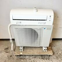 213＊中古品 DAIKIN ダイキン 4.0kw ルームエアコン F40WTEP-W 2019年製 主に14畳 リモコン付き 動作確認済み＊_画像1