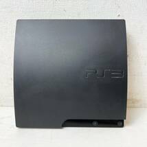 249＊中古品 SONY PlayStation3 CECH-3000A 本体 コントローラー付き チャコールブラック 初期化 動作確認済み＊_画像6