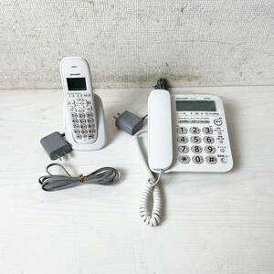 201* secondhand goods sharp digital cordless telephone machine SHARP white cordless handset attaching [JD-G32CL] electrification has confirmed *