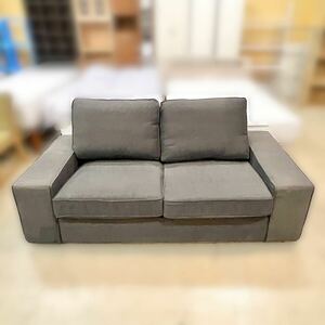 254* secondhand goods IKEA Ikea 3 seater . sofa 001.831.94 black group present condition goods *