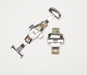  stock adjustment D buckle push type silver 12mm