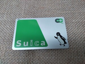 ●【送料込】中古Suica 無記名 多少キズと汚れあり 残高60円●