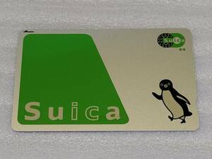 ●【送料込】日焼けした中古Suica 無記名 キズあり 残高48円●