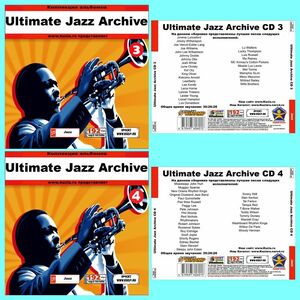 【MP3DVD】 ULTIMATE JAZZ ARCHIVE CD3+CD4 大全集 MP3CD 2P⊿