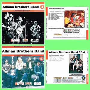 ALLMAN BROTHERS BAND CD3+CD4 大全集 MP3CD 2P⊿