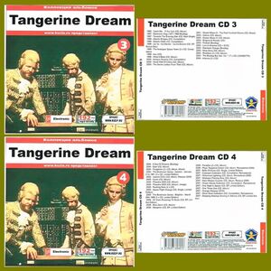 【MP3DVD】 TANGERINE DREAM CD3+CD4 大全集 MP3CD 2P⊿