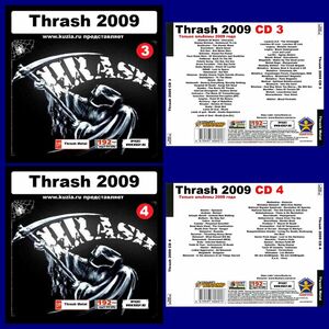 【MP3DVD】 THRASH 2009 CD3+CD4 大全集 MP3CD 2P⊿
