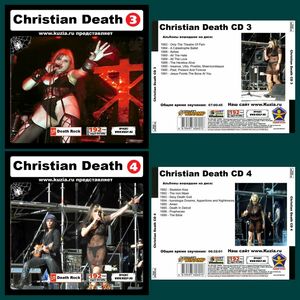 CHRISTIAN DEATH CD3+CD4 大全集 MP3CD 2P⊿