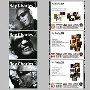 【スペシャル版】RAY CHARLES CD1+2+3+4 超大全集 まとめて30アルバムMP3CD 4P⊿