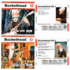 BUCKETHEAD CD1+CD2 大全集 MP3CD 2P⊿