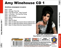 AMY WINEHOUSE CD1+CD2 大全集 MP3CD 2P⊿_画像2
